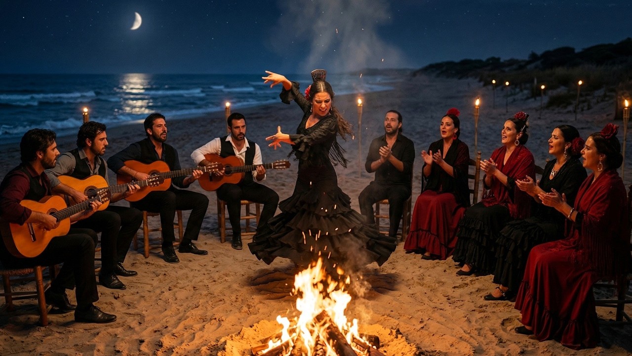 Fuego Gitano | Flamenco x Afro House Beach Mix 2026 | Gypsy Kings Vibes