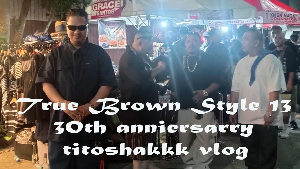 True Brown style 30th anniversary with # FMChood #centralMANILA #WARLAND