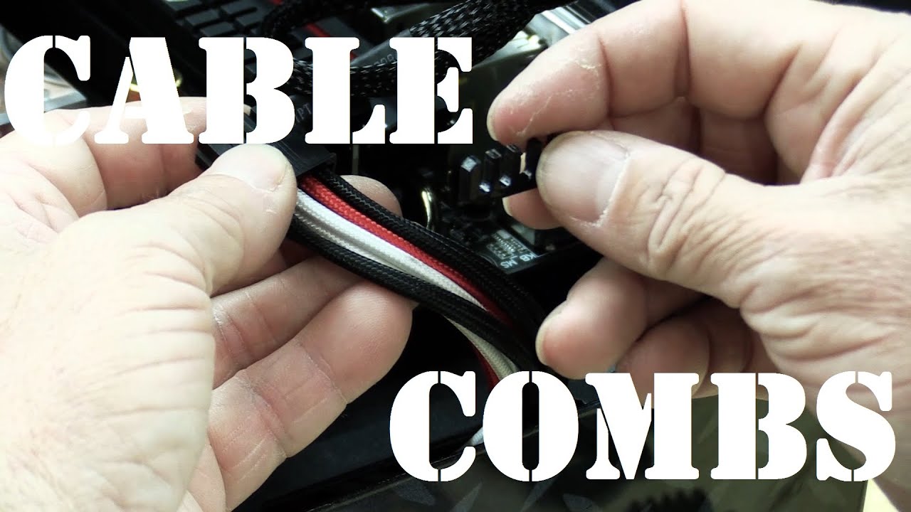 How to Install Cable Combs | PC Modding Ep. 11 | Nerdy Ninjas