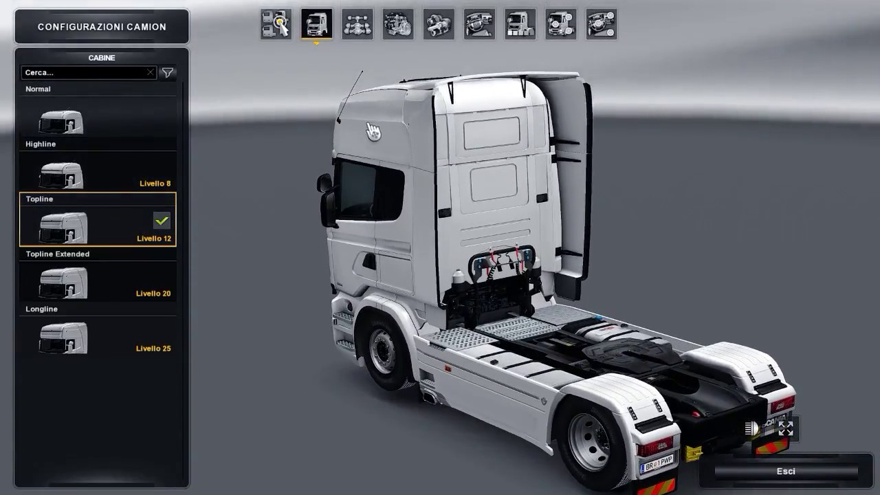 ETS 2 Configuriamo il nostro futuro camion