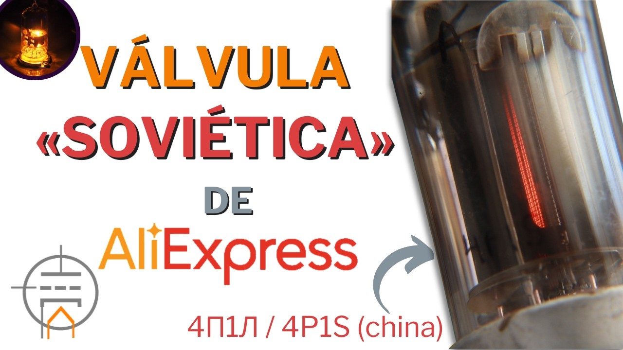 ⭐​ Triodo BARATO de CALDEO DIRECTO  | Válvula de vacío china (4P1S) basada en soviética 4P1L (4П1Л)
