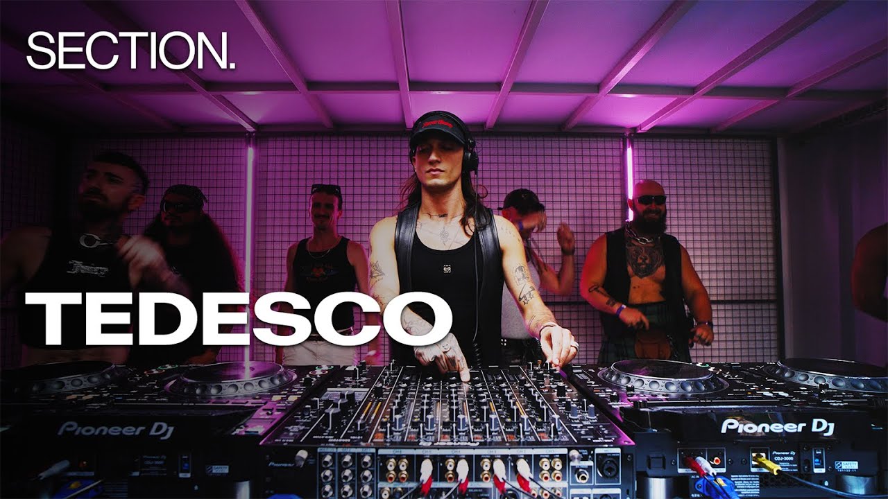 Tedesco | Techno DJ Set | SECTION. x For Your Entertainment | August 2025