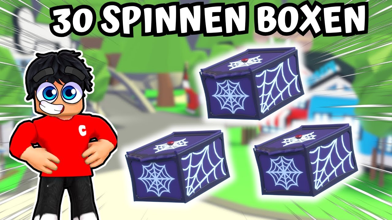 30 SPINNEN KISTEN &Ouml;FFNEN in ADOPT ME!