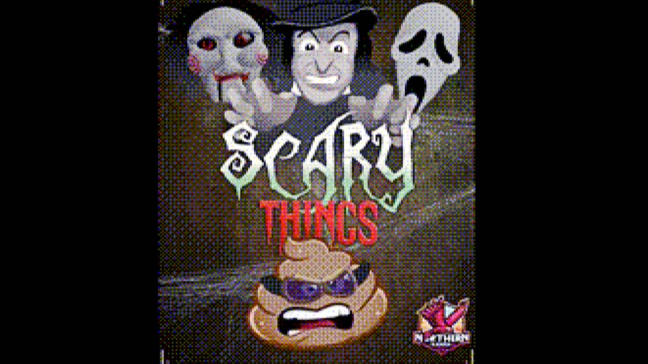 SCARY THINGS (Cartoon Collection - ZX Spectrum Next Enhanced) - 128K ZX Spectrum 2026 game! Longplay