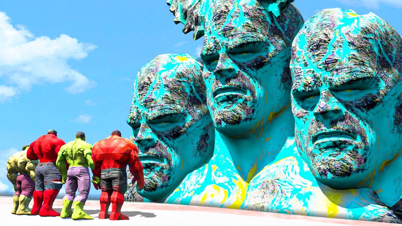 World War Hulk | Team Hulk vs Ice Titan 3 Heads