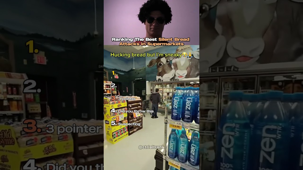 Ranking The Best Silent Bread Attacks in Supermarkets