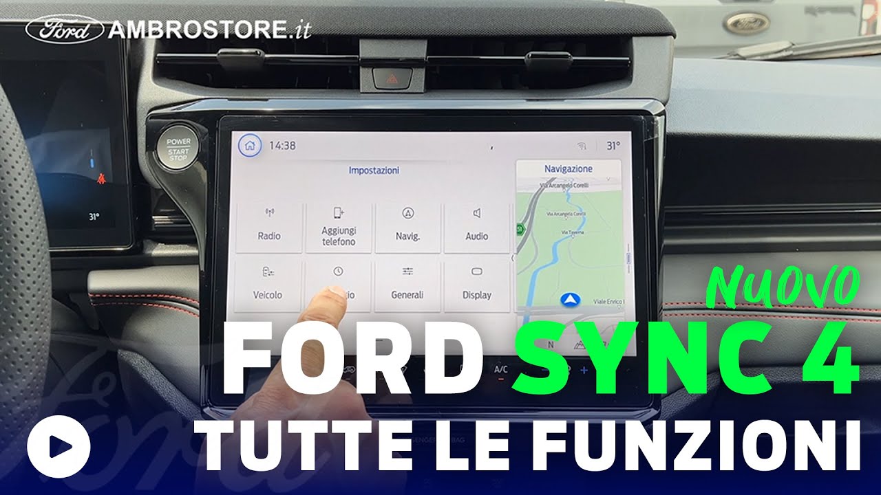 I tutorial di Yuri. Il nuovo Ford SYNC 4