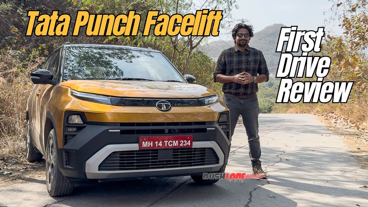 Tata Punch Facelift Petrol Turbo, CNG AMT - First Drive Review