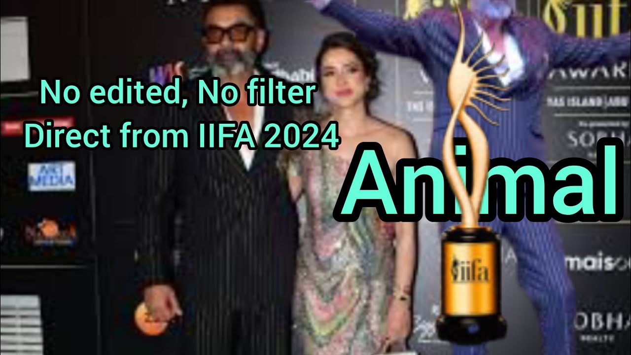 Bobby Deol Got an award for his performance in Animal movie 🍿🎥|| #iifa2024 #minivlogbobbydeol