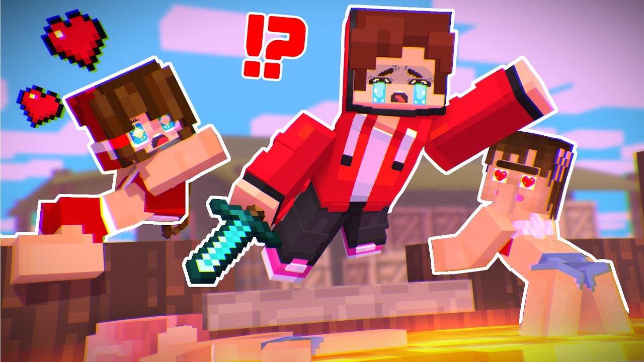 MAIZEN : JJ LOVE CURSE VS MAIZEN?! JJ Sister  - Minecraft Animation JJ & Mikey