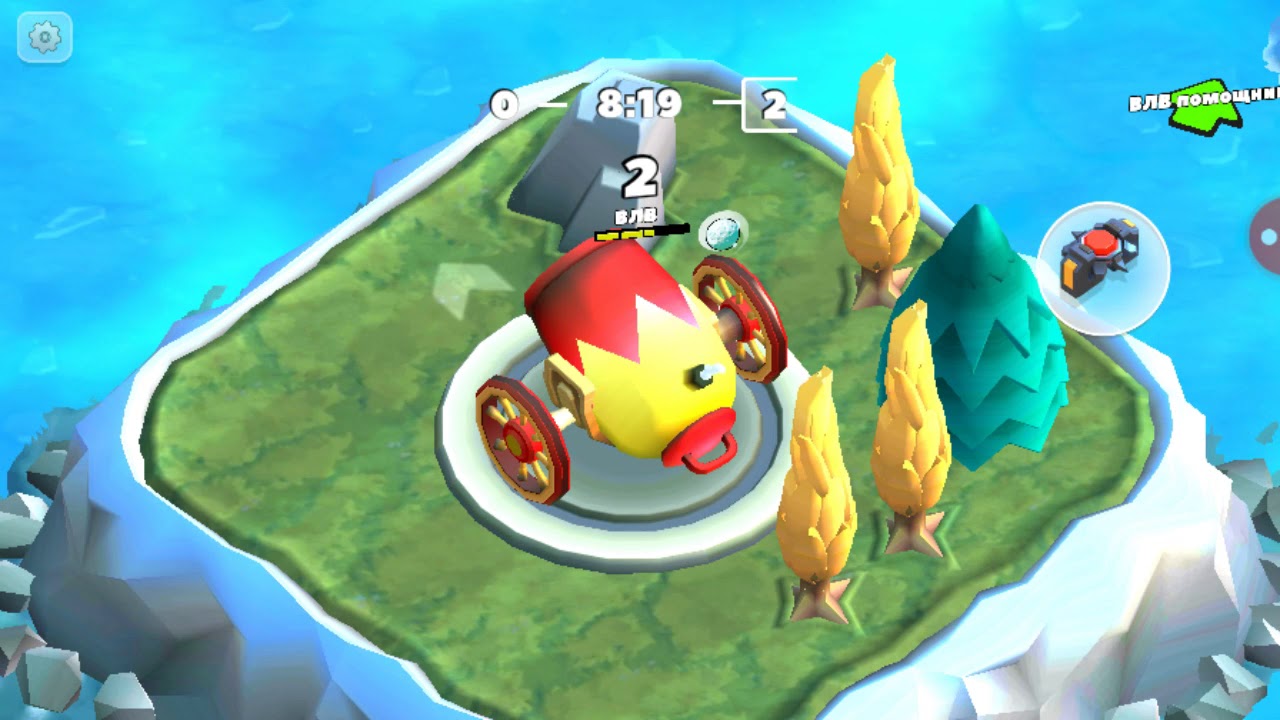 Как получить наклейку (лунка одним ударом)