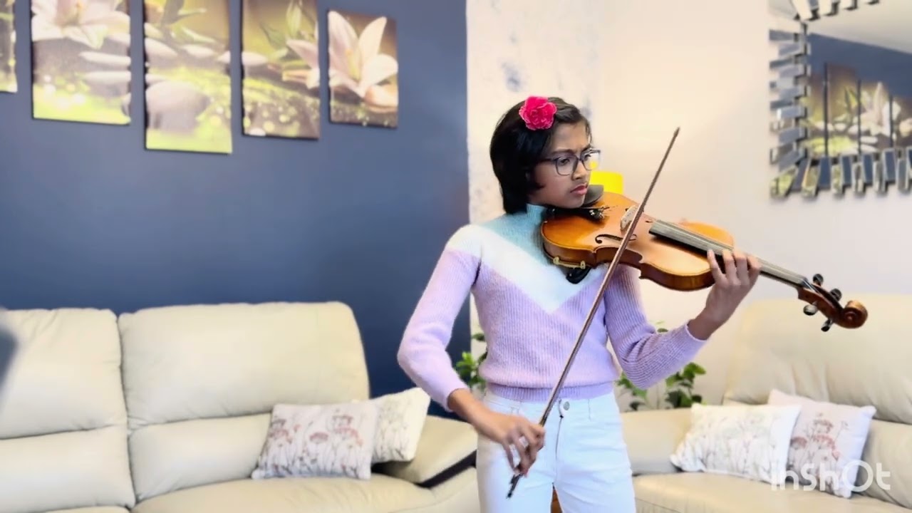 Die With A Smile  -  Lady Gaga, Bruno Mars | Violin Cover  -  Olidhi Bandara
