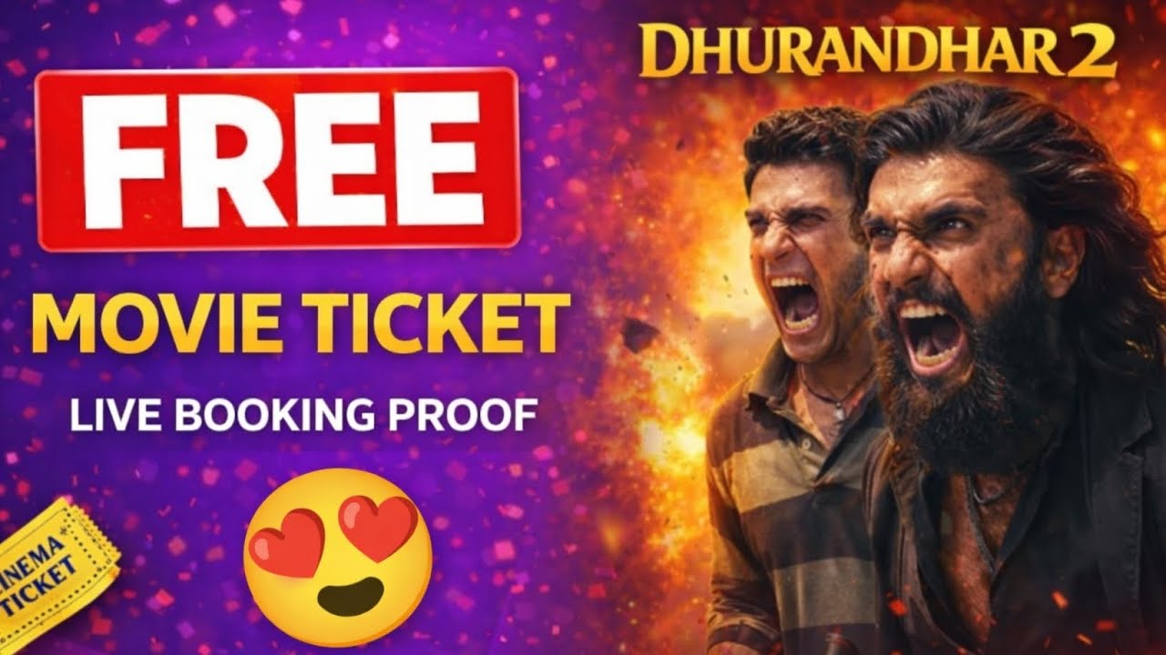 Dhurandhar 2 Movie Ticket Offer 😍🔥 District App Ticket Booking Offer | District App Coupon Code