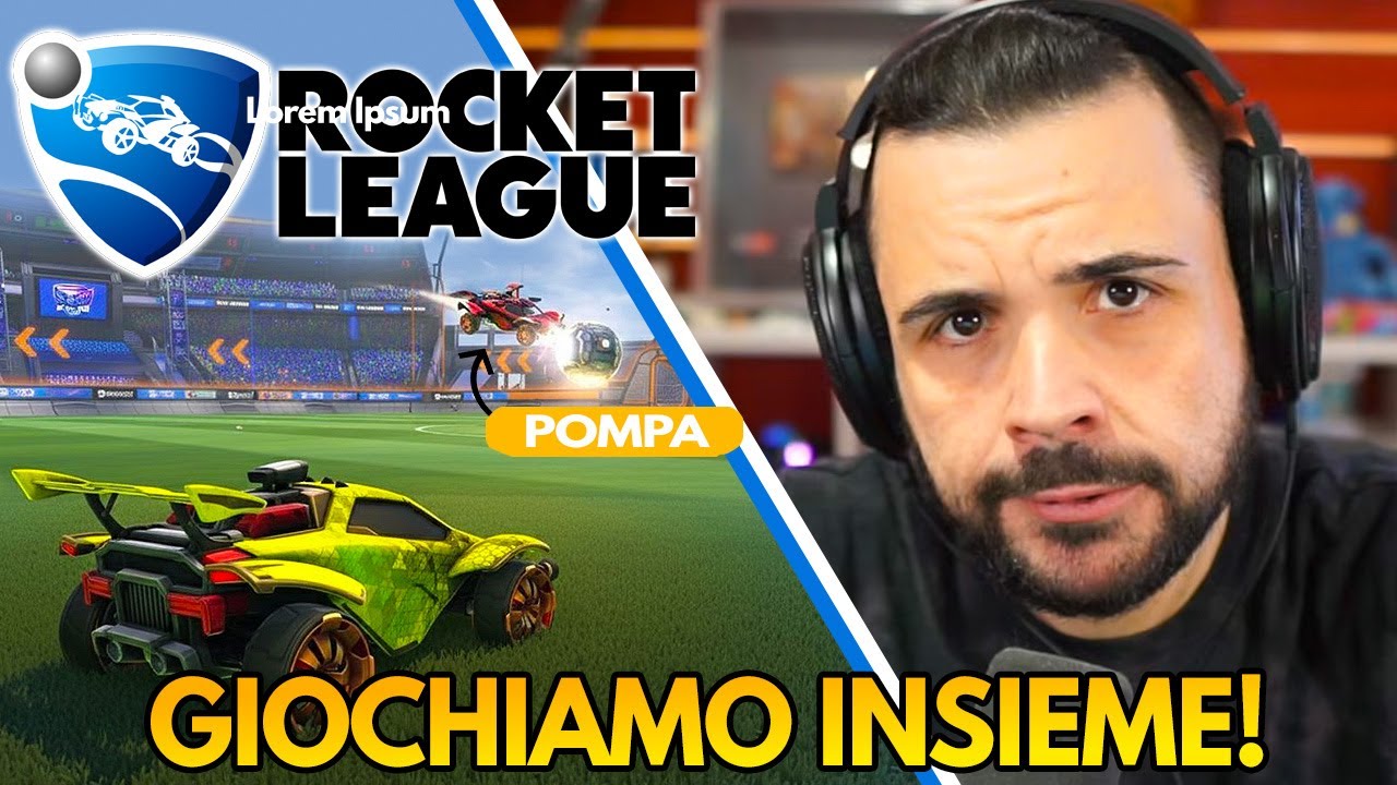 POMPA se ma gari non giochi da solo! - ROCKET LEAGUE