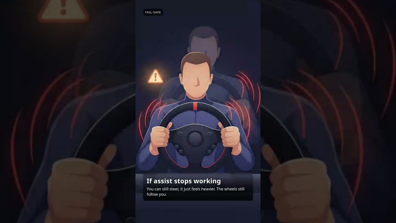 AI 179 - How Power Steering Works in 60 Seconds (Hydraulic vs. Electric)
