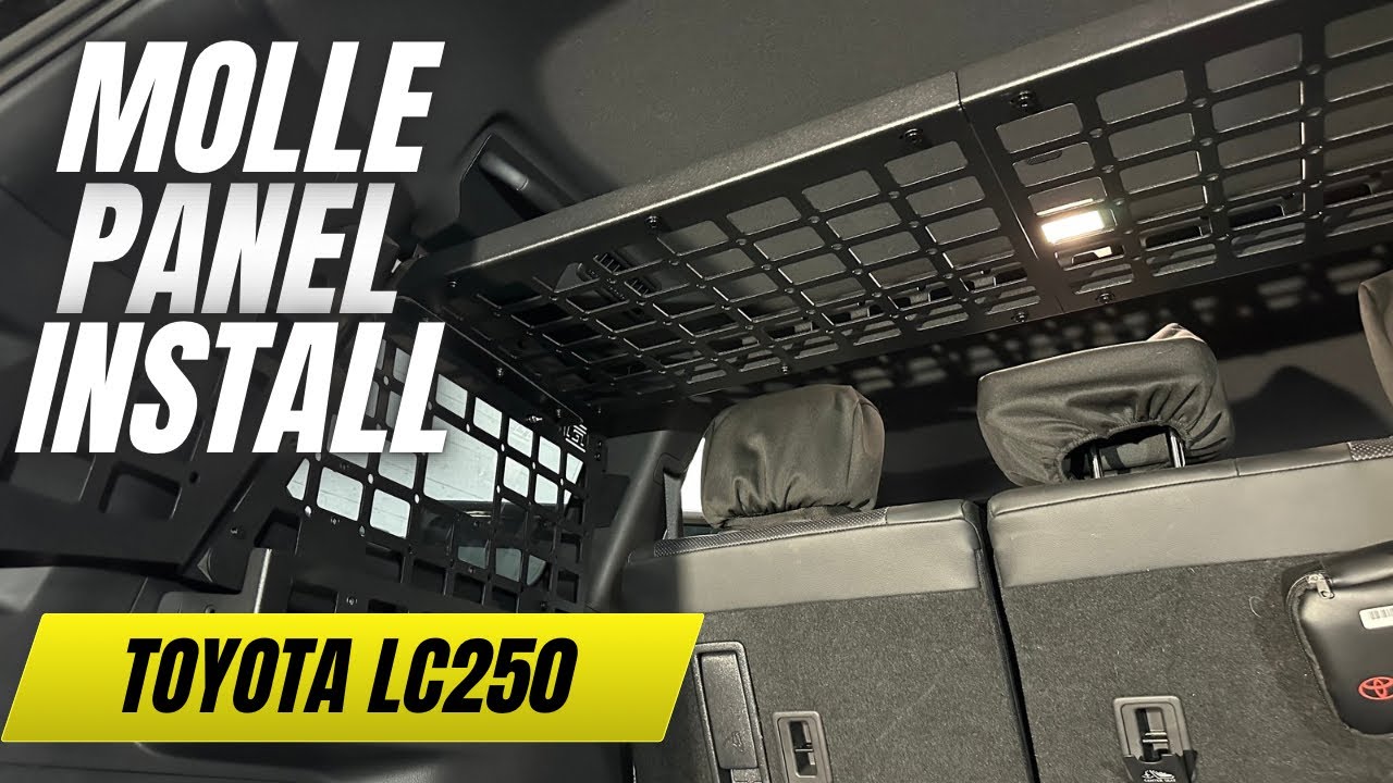 Полная установка панелей Molle на Toyota LC250 | Пошаговая инструкция