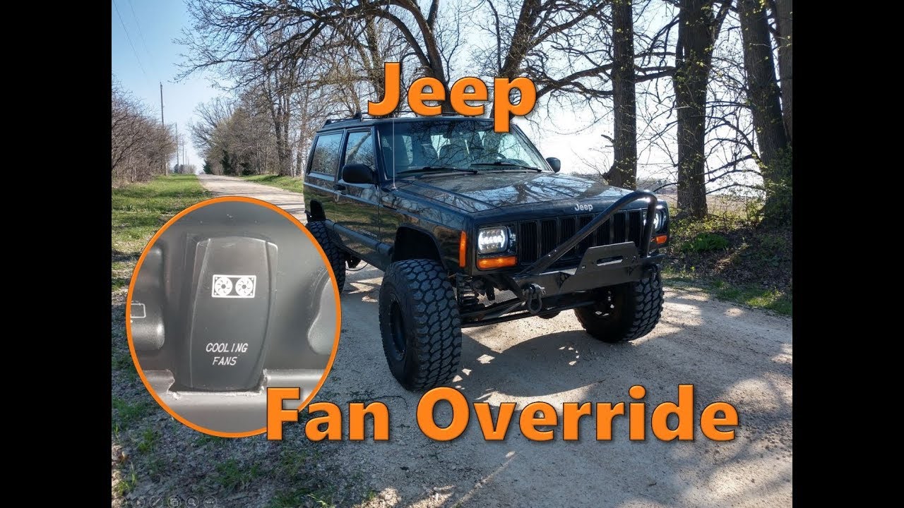 Установка переключателя аварийного отключения вентилятора охлаждения Jeep