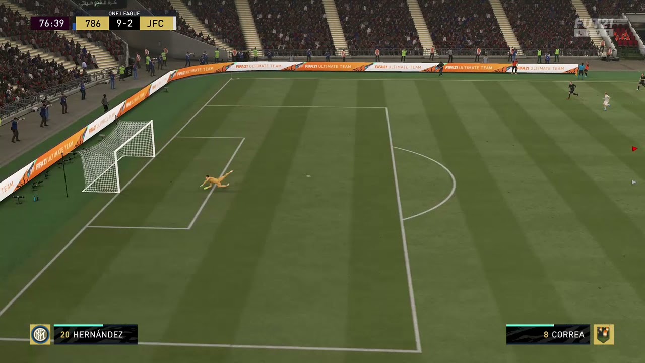 45 Yard Goal - FIFA 21 FUT - Joaqu&iacute;n Correa 77'