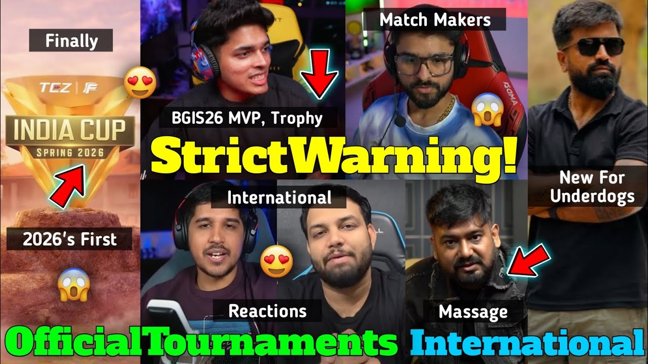 FFMax's 2026's 1st Official Tournament, Desi Gamers On International Event, Jonny On BGIS,Lolz,Rocky