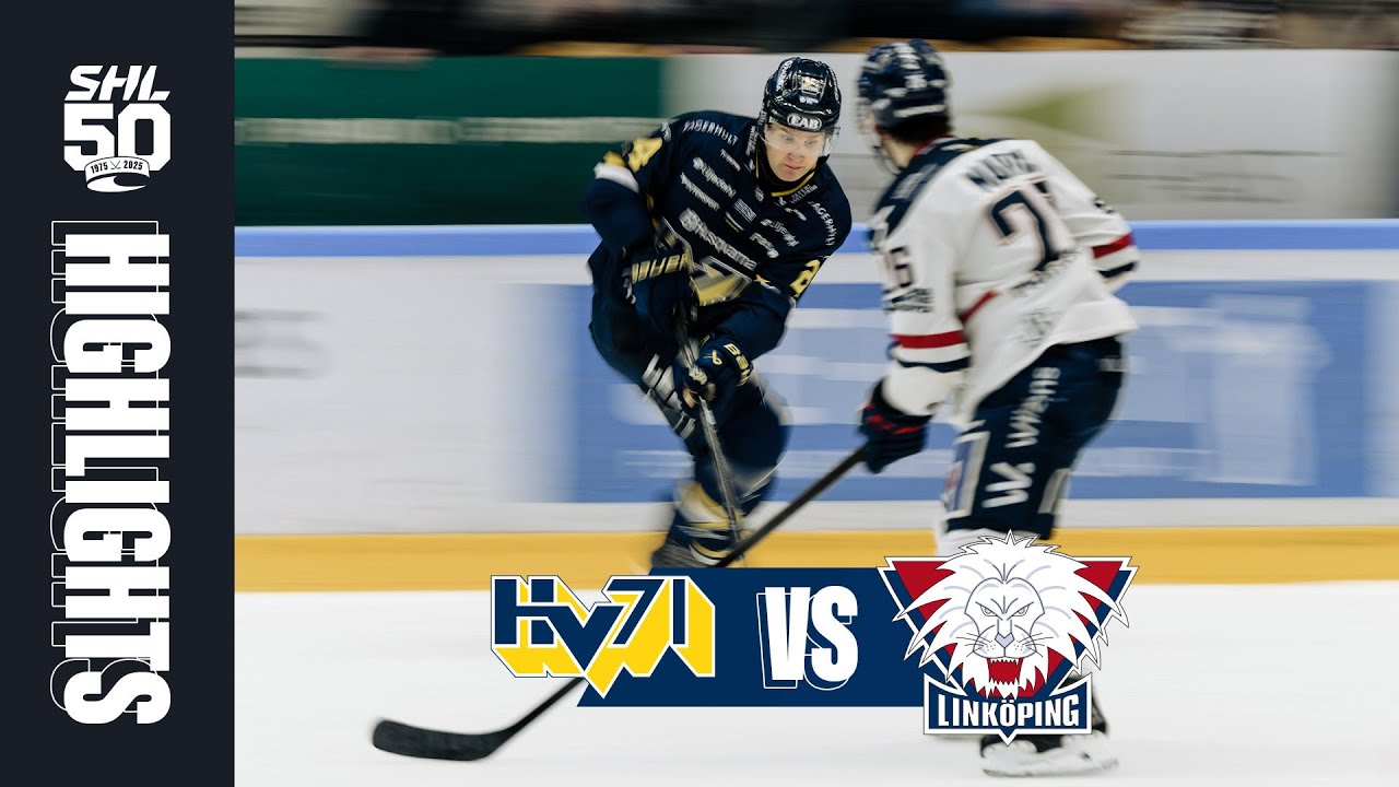 HV71 vs Linköping | 22 jan 2026 | Highlights