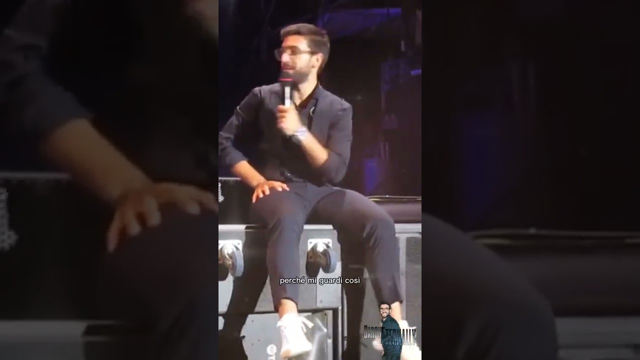 Piero en Génova hablando sobre a quien le dedicaría viccinissimo 🙊