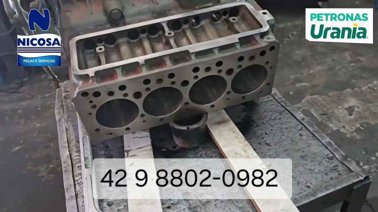 Motor MBB 914 OM364LA retificado completo pra venda