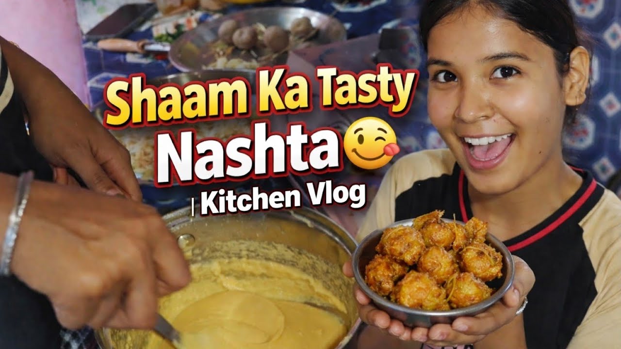 Maza aa gaya Shaam ka tasty Nasta khake 🥰😍🤤 |kitchen Vlog| #viral #vlog #explore #fyp #youtubevlog 