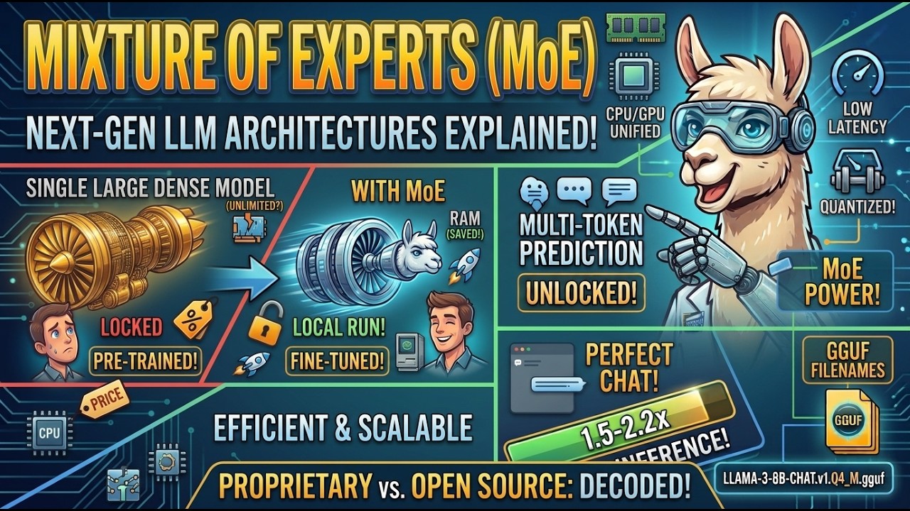 🧠 Mixture of Experts (MoE): How the Next Generation of LLMs Scale Smarter