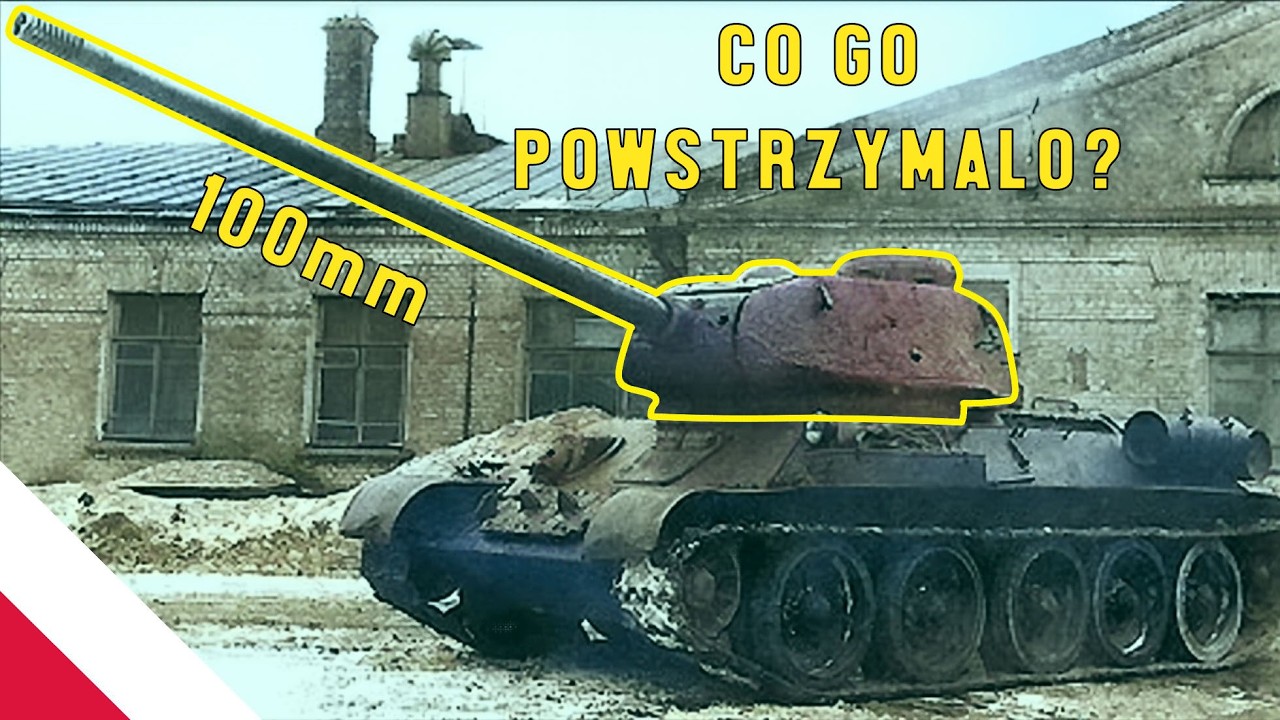 T-34 ze 100 mm działem &ndash; za dużo nawet dla legendy ZSRR