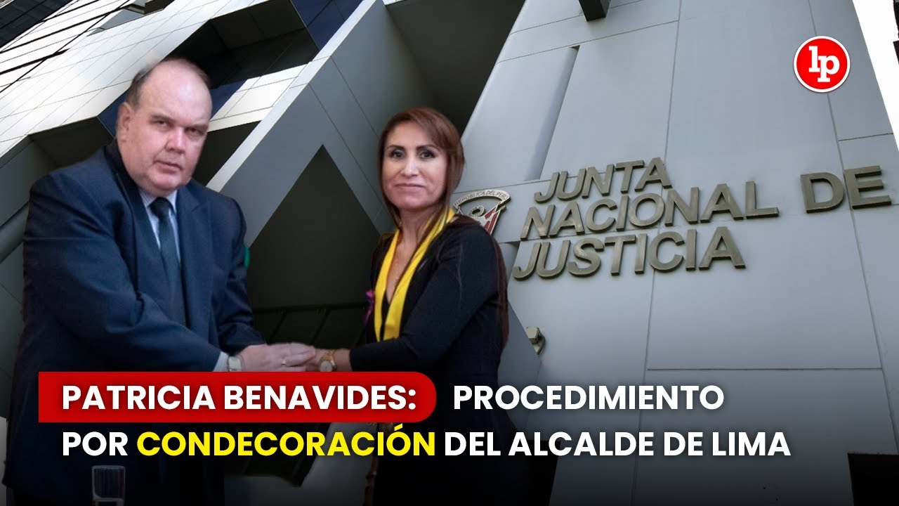 Patricia Benavides: informe oral en la JNJ por condecoración del alcalde de Lima
