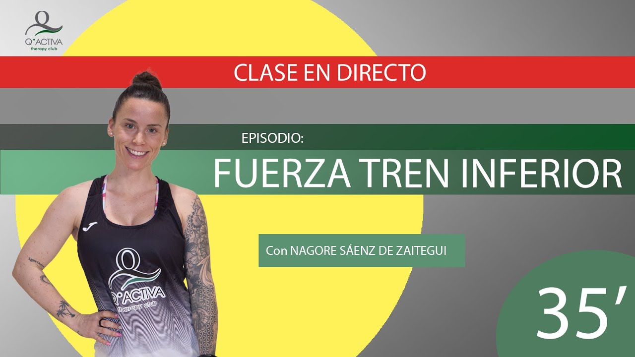 ENTRENAMIENTO DE FUERZA DE TREN INFERIOR CON PESO