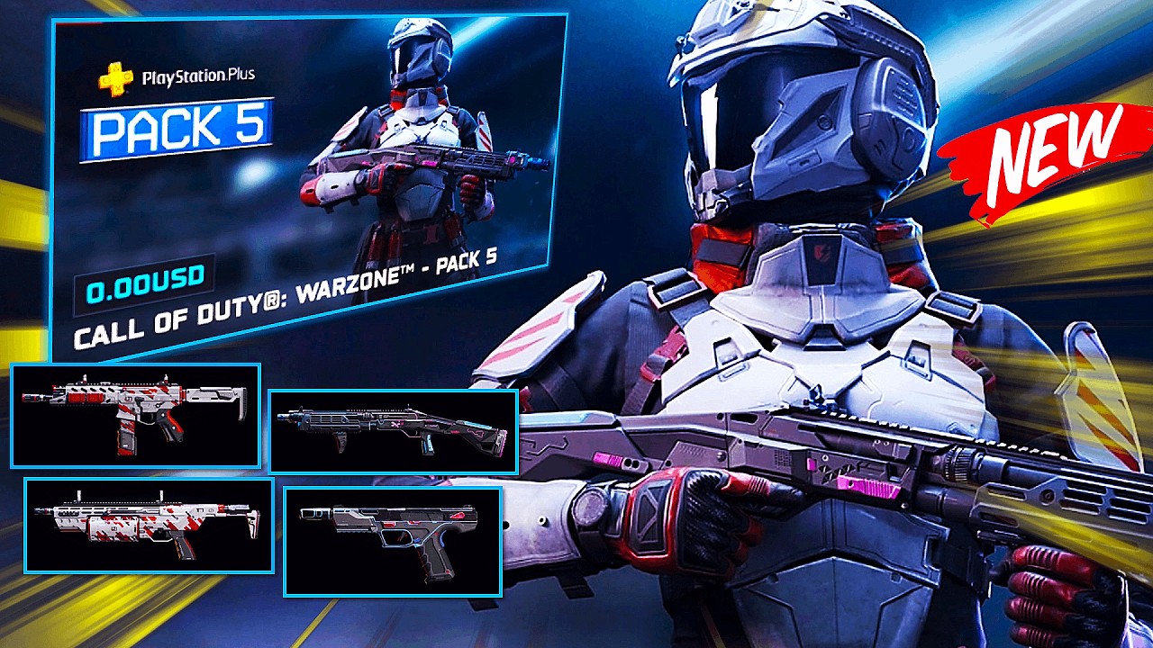 *FREE* Call of Duty WARZONE: Combat Pack 5 (PS PLUS Exclusive)