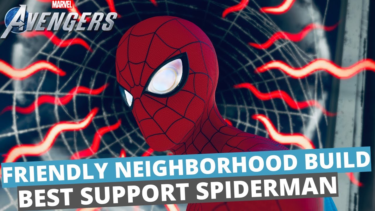 BEST SUPPORT SPIDER-MAN BUILD | MARVELS AVENGERS