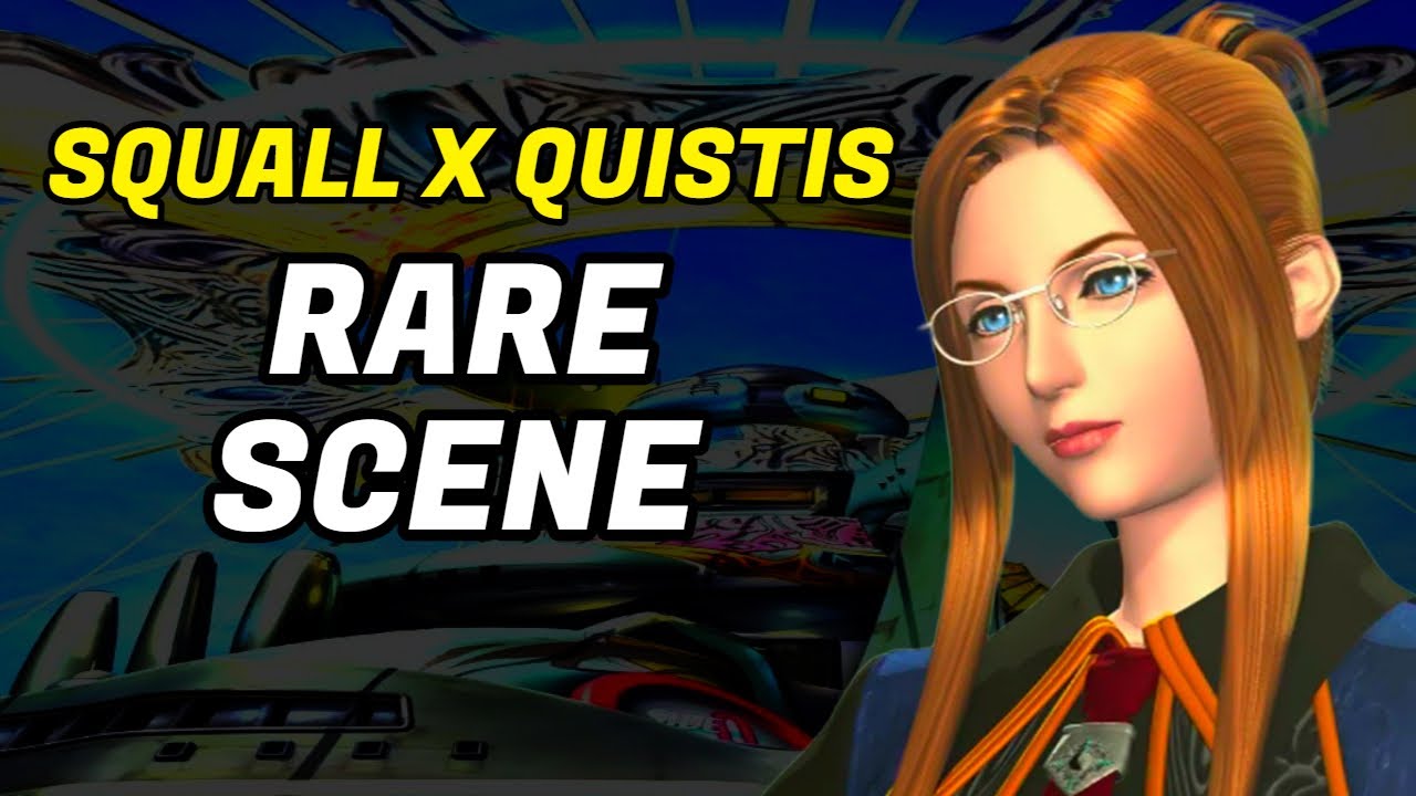 Final Fantasy VIII Rare Squall and Quistis Scene