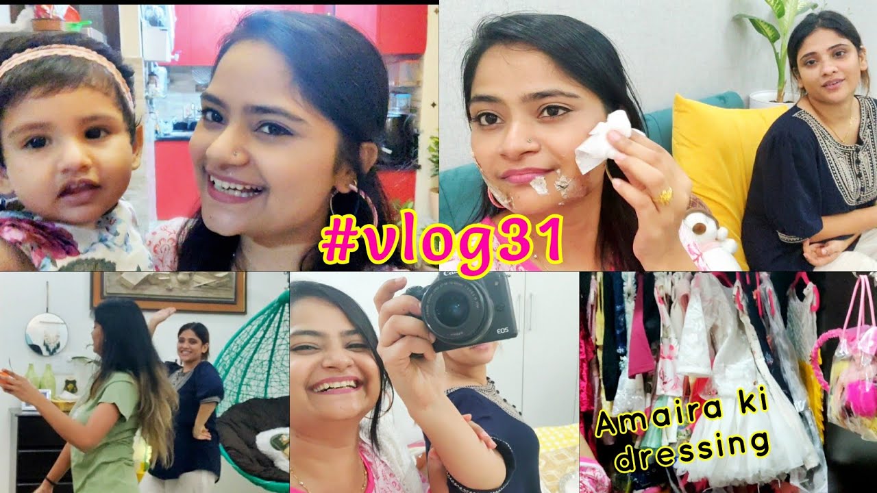 Vlog : Aao dilkhau amaira ki dressing, rukhstar, खट्टी मीठी इमली 😋 #withme