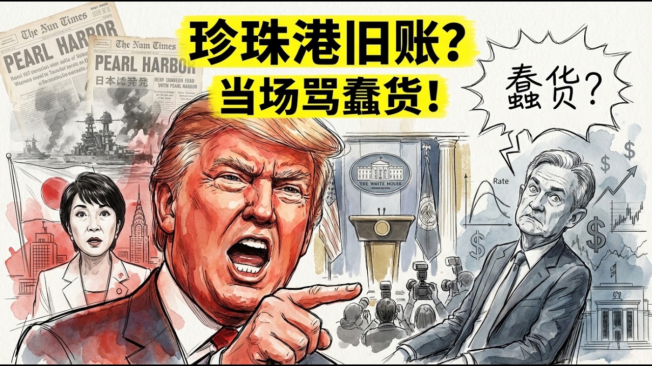 珍珠港被翻舊帳！鮑威爾被當面罵「蠢貨」，川普一句話讓全場沉默，日美關係暗藏什麼玄機？