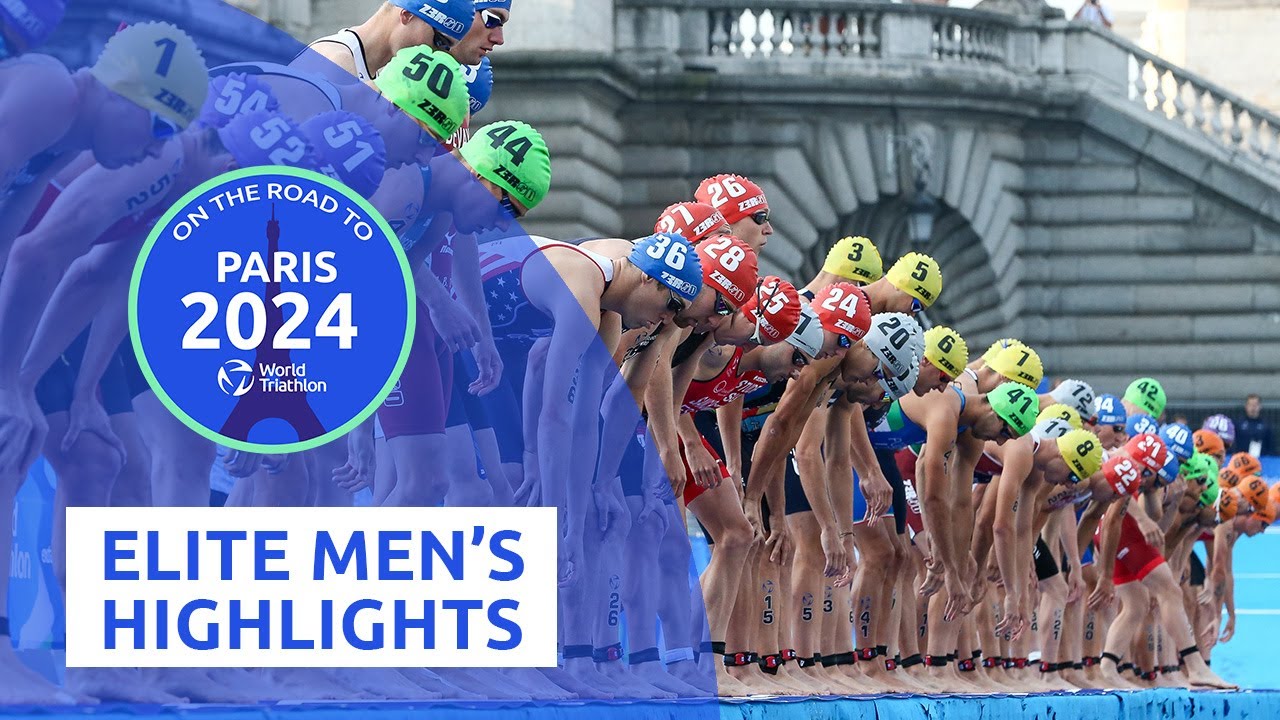 Highlights - 2023 World Triathlon Olympic Triathlon Test Event Paris Elite Men