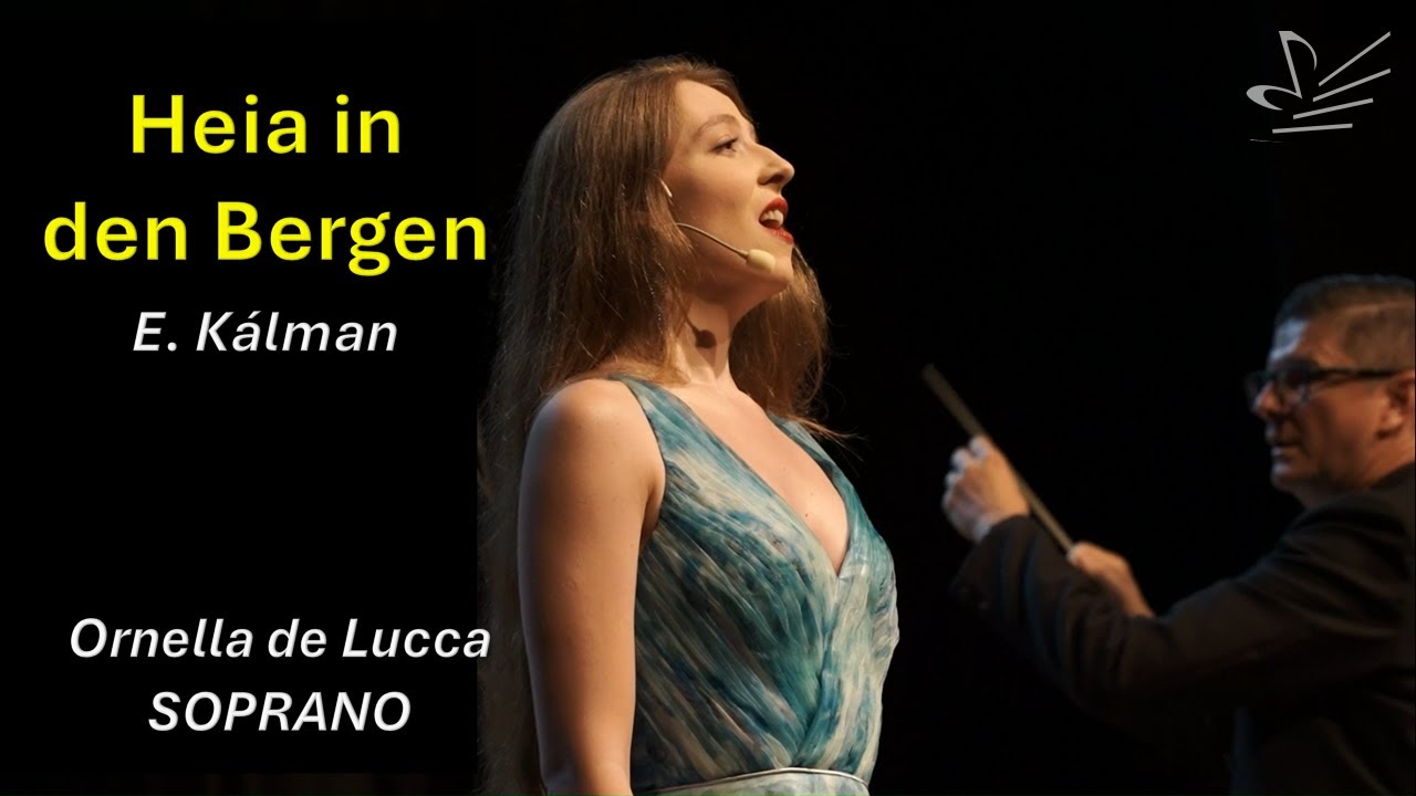 Heia in den Bergen (E  Kálman) - Orquestra e Ornella de Lucca (Soprano)