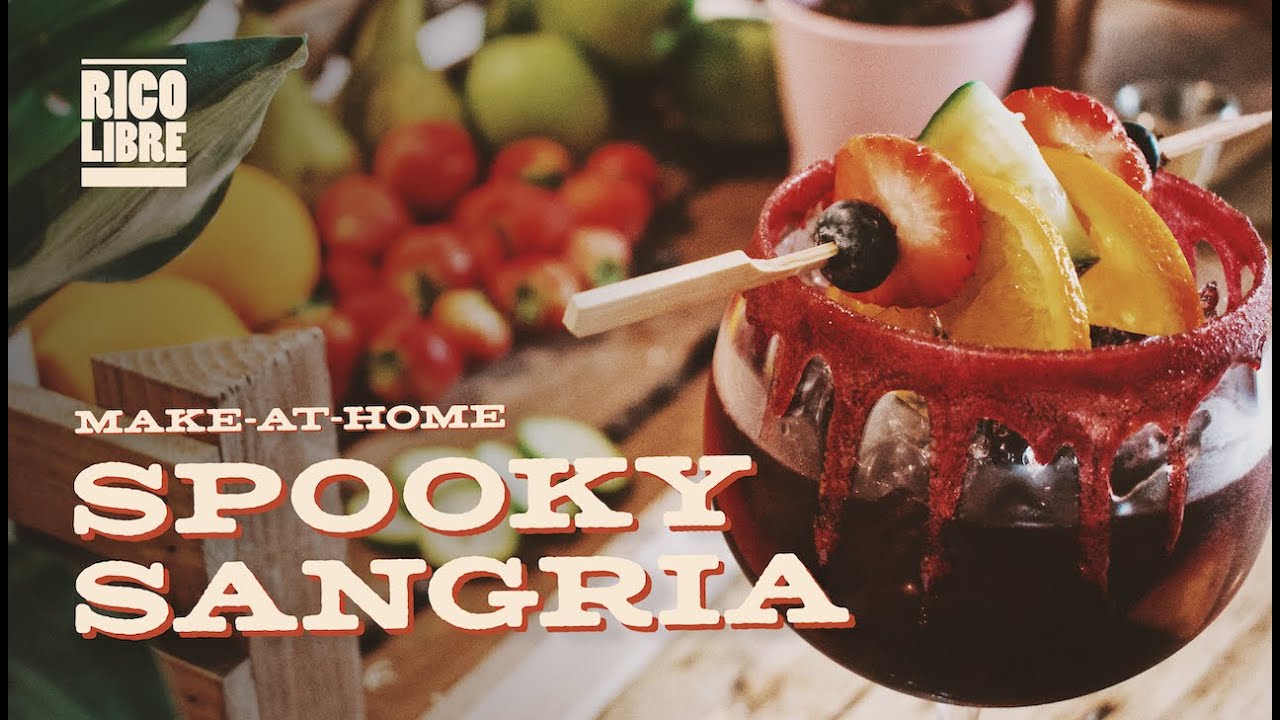 Make-at-Home with Rico Libre: Spooky Sangria 🎃