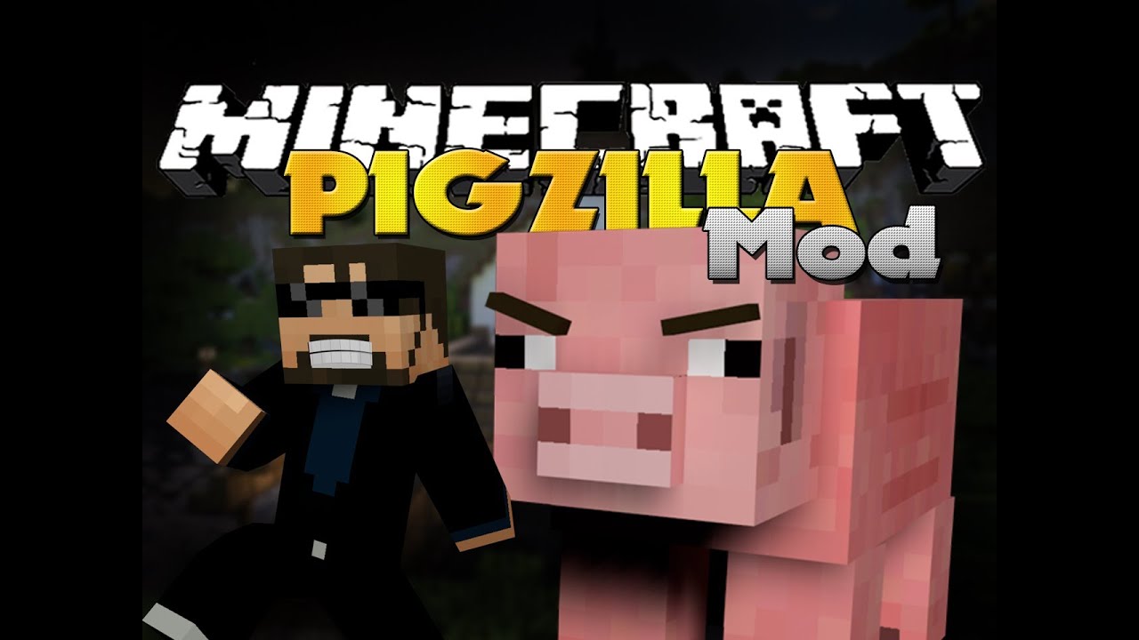 Minecraft Mod - PigZilla Mod - HAMM'S REVENGE ON TOY STORY
