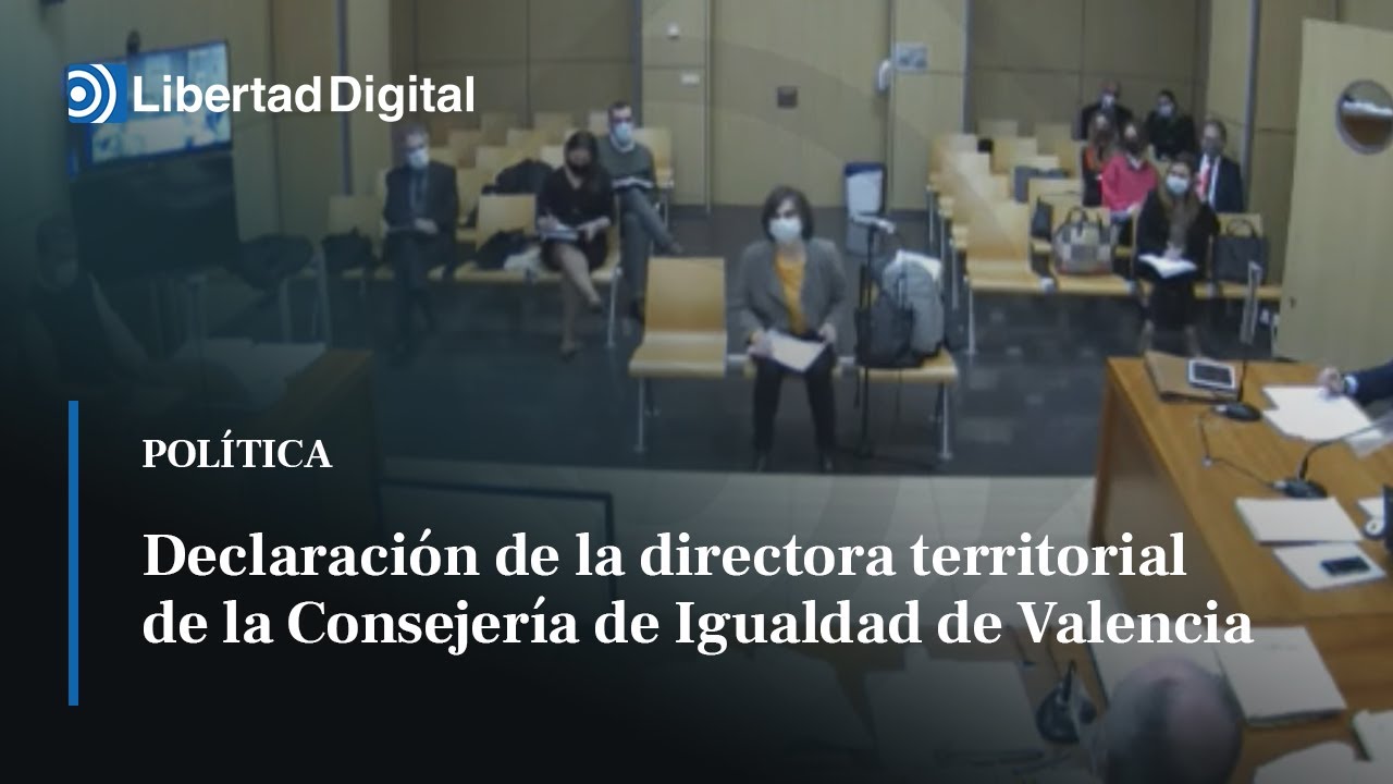 Declaración de la directora territorial de la Consejería de Igualdad de Valencia, Carmen Fenollosa