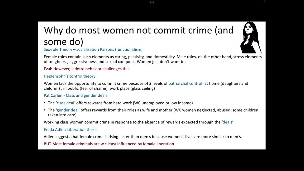 5. Paper 3 revision crime and deviance - gender and crime