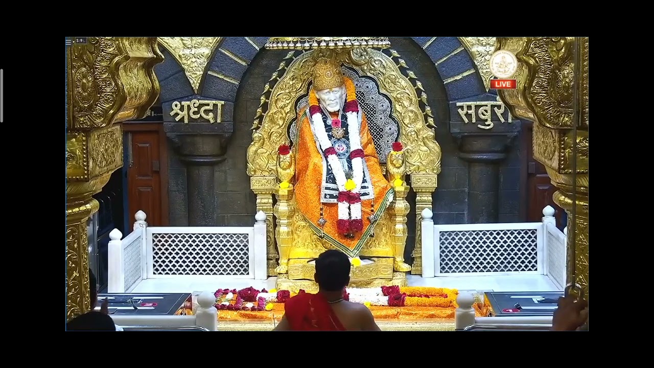 షిరిడి సాయిబాబా 24/2/26 మార్నింగ్ హారతి 