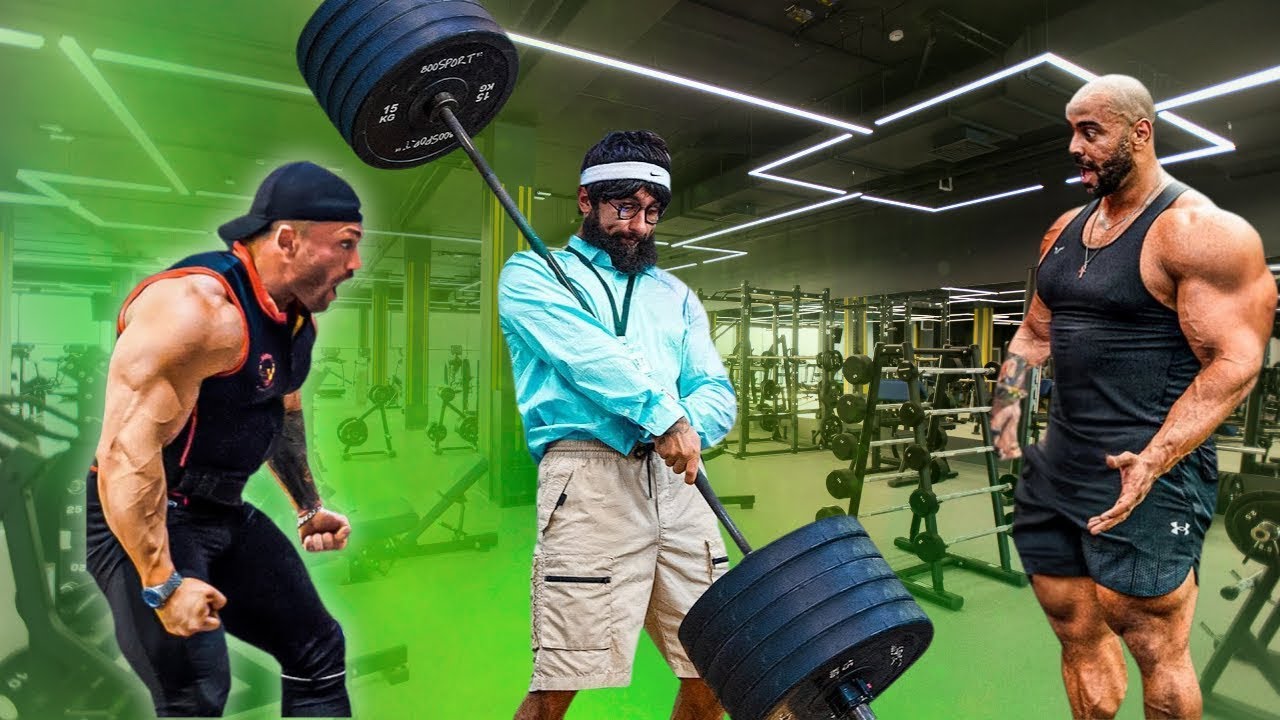 Anatoly GYM PRANK - He Almost Dropped Weights on Them 😱 | Fake Beginner Gym Pranks