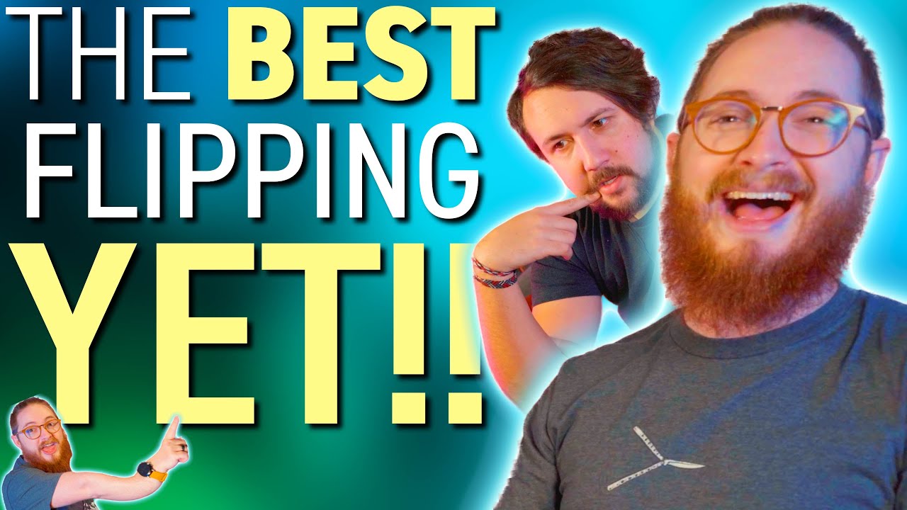 Reacting to INCREDIBLE Balisong Flipping Clips!