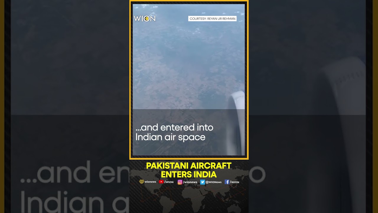 Pakistan's aircraft takes the long detour via India