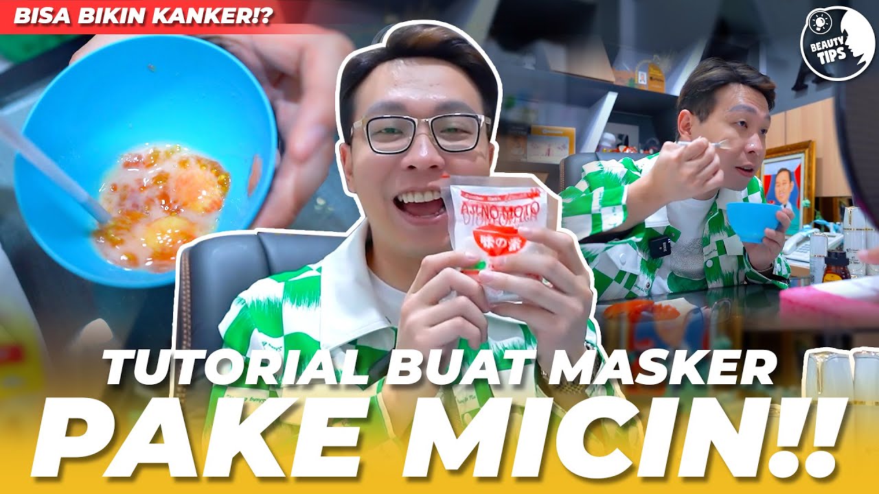 TUTORIAL BUAT MASKER PAKE MICIN!! BISA BUAT KANKER??! - BEAUTY TIPS