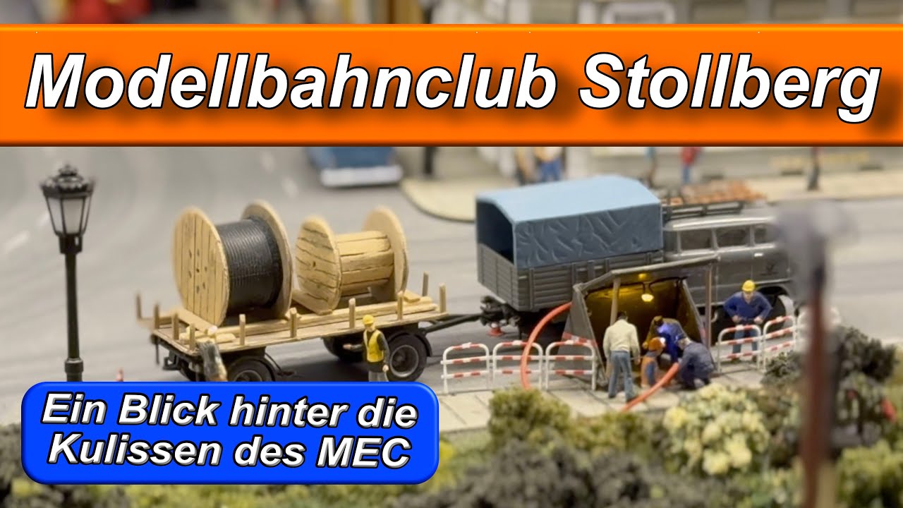 Hinter den Kulissen. Ein Besuch beim Modelleisenbahnclub Stollberg.  Fahrtage im Kulturbahnhof