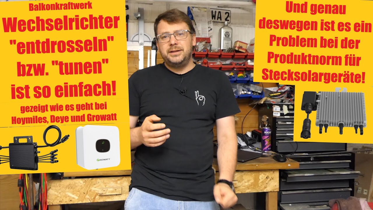 Balkonkraftwerk Wechselrichter 