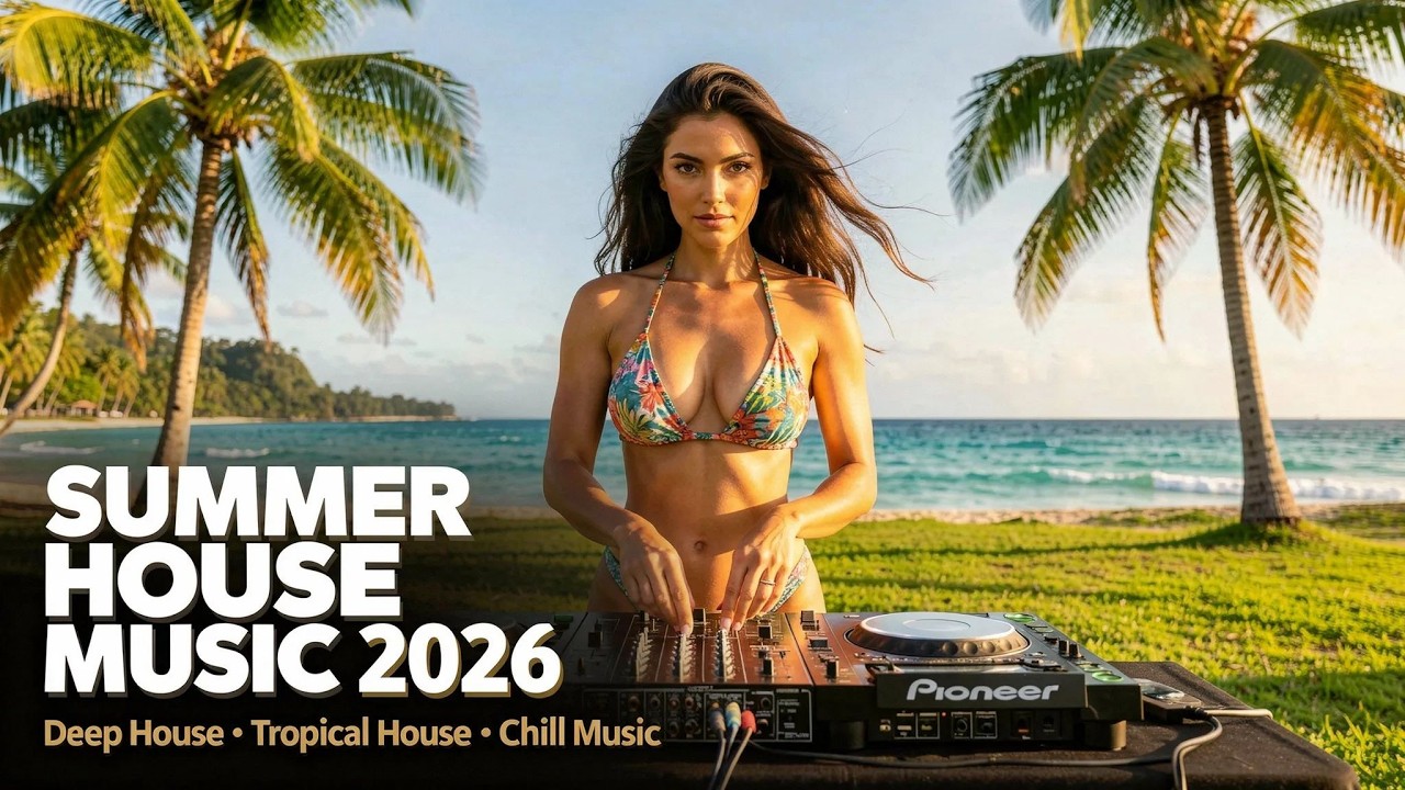Summer House Music 2026 – Deep House & Tropical House DJ Mix | Beach Vibes